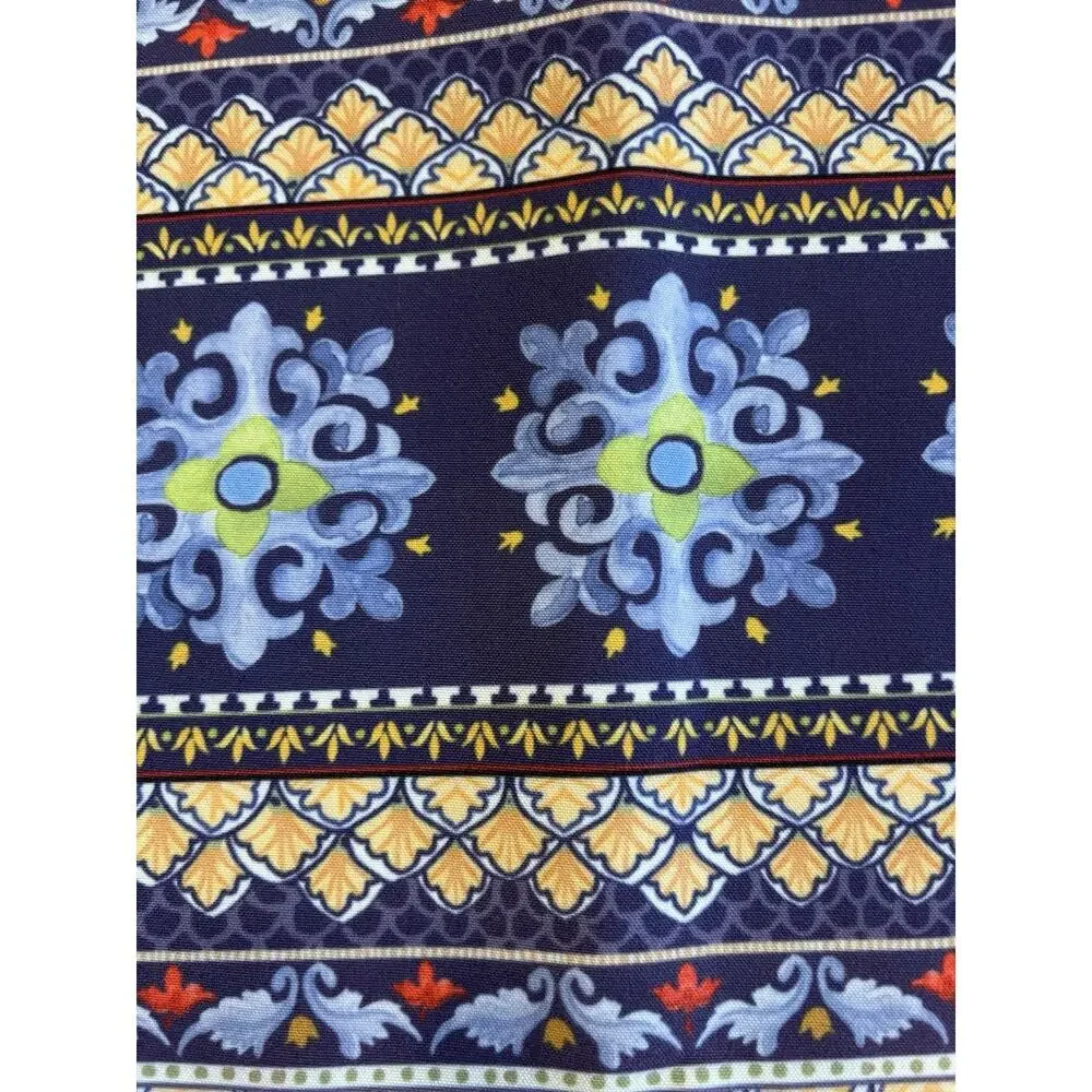 Pair Williams Sonoma pillow covers Indoor/Outdoor Multicolored 14x22 Set Of 2